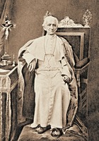 Лев XIII, папа Римский. Фотография. 1880 г.