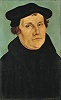 М. Лютер. Портрет. 1529 г. Худож. Л. Кранах Старший (Галерея Уффици, Флоренция)