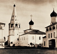 Церковь в честь Благовещения Пресв. Богородицы. Фотография С. М. Прокудина-Горского. 1910 г.