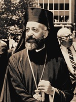 Макарий III, архиеп. Кипрский, во время своего визита в США. 8 июня 1962 г.