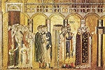 Встреча мощей ап. Марка. Мозаика юж. трансепта собора Сан-Марко в Венеции. XIII в.