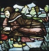 Видение Петра Пахаря. Витраж в ц. Девы Марии в с. Клобери Мортимер (графство Шропшир). 1875 г.