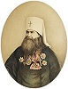 Макарий (Булгаков), митр. Московский и Коломенский. Рисунок акварелью и тушью. Нач. 80-х гг. XIX в. Худож. Воронин (ЦАК МДА)