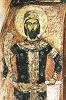 Король Марко. Роспись ц. вмч. Димитрия Маркова мон-ря, близ Скопье. 1366–1371 гг.