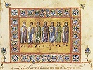 Семь св. мучеников Маккавейских. Миниатюра. XII в. (мон-рь Пантократор, Афон)