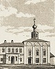 Церковь во имя Алексия, человека Божия. 1671 г. Гравюра. 1900 г. Худож. И. А. Анисимов