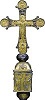 Выносной крест из мон-ря Мартвили. XV в. (ГМИГ)