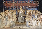 «Маэста». 1315 г. Фреска зала Совета Палаццо-Пубблико в Сиене