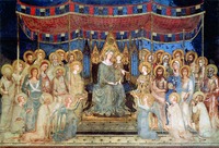 «Маэста». 1315 г. Фреска зала Совета Палаццо-Пубблико в Сиене