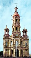 Церковь Сан-Антонио в Агуаскальентес. Архит. Р. Рейес. 1895–1908 гг.