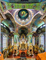 Интерьер Троицкого собора. Фотография. 2013 г.