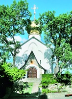 Церковь во имя свт. Николая Чудотворца в Массандре (Ялта, Крым)