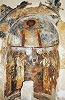 Второй слой росписей конхи апсиды ц. великомучеников Феодора Тирона и Феодора Стратилата в Кафьоне. 1263–1270 гг.