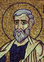 Прор. Аггей. Мозаика купола пресбитерия в соборе Сан-Марко в Венеции. XII в.