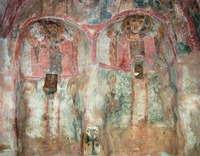 Роспись конхи апсиды ц. вмч. Пантелеимона в Ано-Буларии. 991–992 гг.