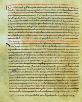 «Предостережение против Целестия». Рукопись. IX в. (Vat. Palat. lat. 234. Fol. 36v)