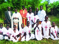 Православные неофиты Малави. Фотография. 2013 г.