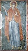 Вмц. Марина. Роспись церкви Сливницкого мон-ря Рождества Пресв. Богородицы, Македония. XVII в.