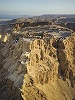 Руины укреплений и дворца на горе Масада