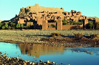Укрепленное поселение берберов (ксар) в Айт-Бен-Хадду