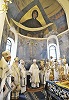 Великое освящение Покровского собора Марфо-Мариинской обители. Фотография. 2008 г.
