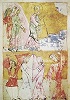 Переход через Чермное м. Танец Мариам. Миниатюра из Евангелария. Ок. 1180 г. (Panorm. A. Bombace. Dep. Museo. 4. Fol. 287v)