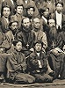 Сщмч. Митрофан Цзи (сидит во 2-м ряду 2-й справа) среди участников Токийского Собора. Фотография. 1882 г.