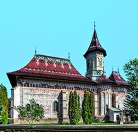 Церковь вмч. Георгия Победоносца в Сучаве. 1514 г. Росписи. 1534 г.