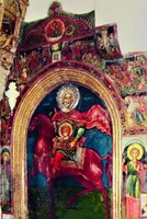 Вмч. Мина. Роспись церкви мон-ря вмч. Мины в Лефкаре, Кипр. XIX в.