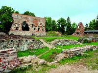 Замок Феллин (ныне Вильянди, Эстония). Нач. XIII в.