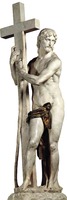 «Воскресший Христос». 1521 г. (ц. Санта-Мария-сопра-Минерва, Рим)