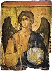 Арх. Михаил. Икона. XIV в. (Византийский музей, Афины)