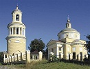 Церковь во имя свт. Николая Чудотворца в усадьбе Никольское-Гагарино. Архит. И. Е. Старов. 1774–1776 гг. Фотография. 2013 г.