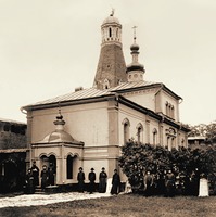 Церковь прп. Александра Свирского. Ок. 1710 г. Фотография. Кон. XIX в.