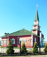 Соборная мечеть общины Аль-Исхан в Ногинске. 2006–2010 гг. Фотография. 2015 г.