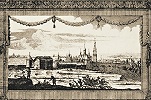 Покровский мон-рь. Офорт П. Пикара. До 1715 г. 