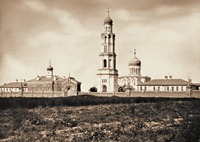 Единоверческий в честь Всех святых жен. мон-рь за Рогожской заставой. Фотография. 1883 г.