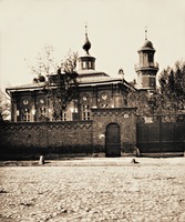 Мечеть на Б. Татарской ул. 1823, 1881 гг. Фотография. 1883 г.