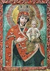 Богоматерь с Младенцем на Престоле. Икона. 1808 г. Иконописец Герасим Зугравул (церковь в с. Когыльничены)