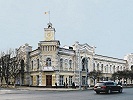 Здание бывш. Городской управы в Кишинёве. 1902 г. Архитекторы М. А. Эллади и А. О. Бернардацци