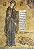 Богородица «Параклесис». Мозаика собора Санта-Мария-дель-Аммиральо (Марторана) в Палермо, Сицилия. 1146–1151 гг.