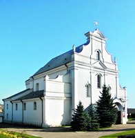 Католическая ц. св. Флориана в Шаргороде. 1595 г., перестроена в 1717 г. Фотография. 2012 г.