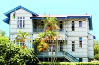 Дом губернатора («Железный дом») в Мапуту. 1892 г.