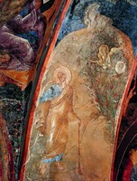 Прор. Моисей перед неопалимой Купиной. Фреска собора мон-ря Хора (Кахрие-джами) в К-поле. 1316–1321 гг.