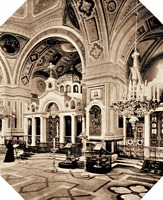 Интерьер собора во имя Иоанна Предтечи. Фотография. 1897–1898 гг.
