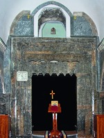 Интерьер ц. мучеников Сергия и Вакха в сел. Бахдида (Каракош)