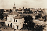 Надвратная ц. во имя архидиак. первомч. Стефана. 1655 г. Фотография. 1900 г.