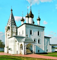 Собор Троице-Никольского мон-ря в Гороховце. 1686–1689 гг. Фотография. 2016 г.