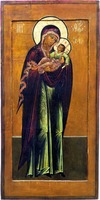 Муромская икона Божией Матери. 2-я четв. XVII в. (частное собрание)
