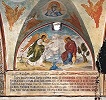 Благовещение Пресв. Богородицы. Роспись Благовещенской ц. в Назарете. 1977–1978 гг. Мастера М. и Г. Марасаны